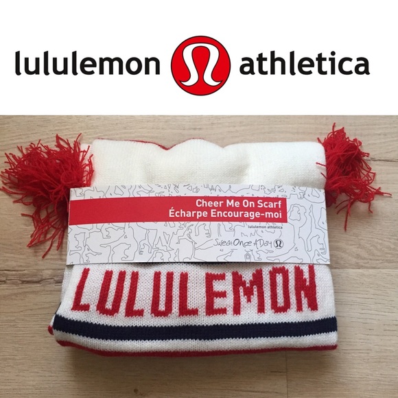lululemon athletica Accessories - ✨RARE✨Lululemon Cheer Me On Scarf 2010 Olympics